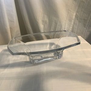 Mlkasa 14” Lead Crystal Bowl